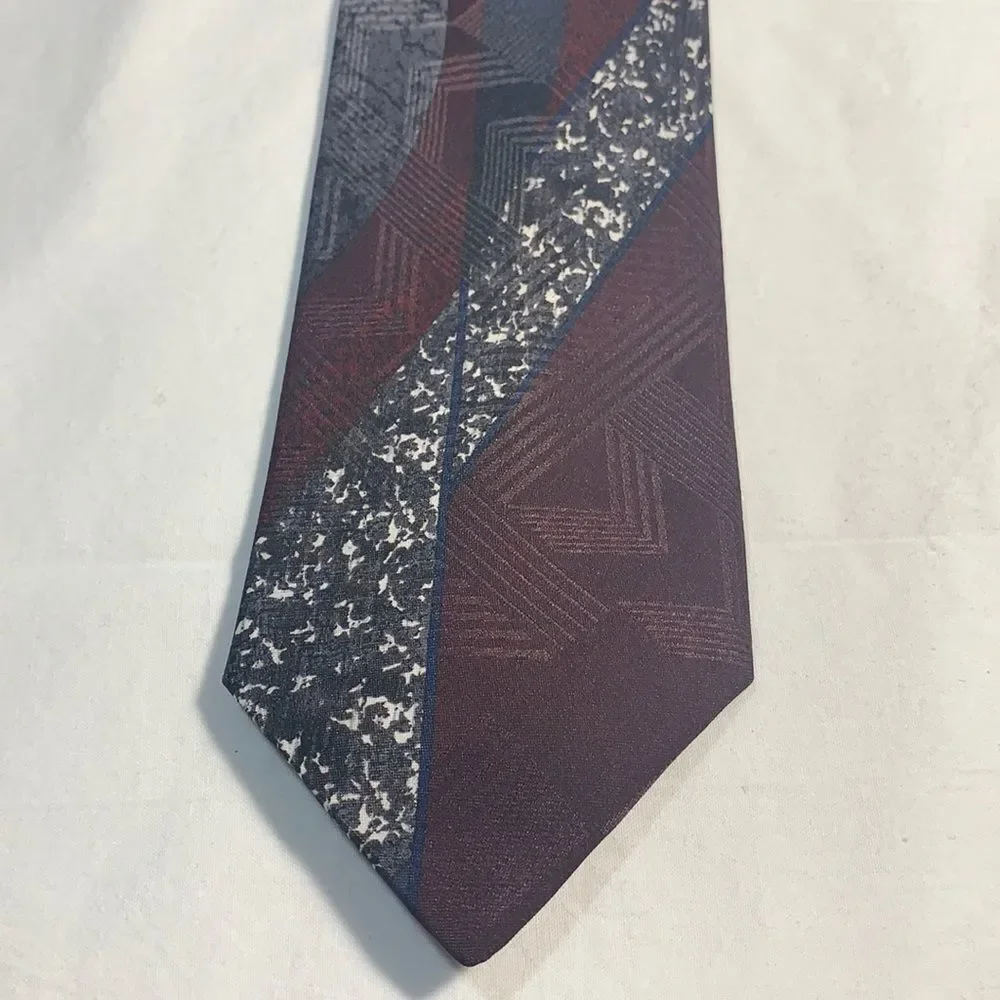 3for$20 town craft tie red gray